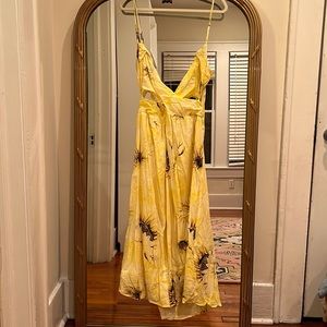 H&M strappy tie back dress